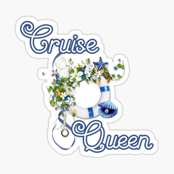 Cruise Queen Sticker