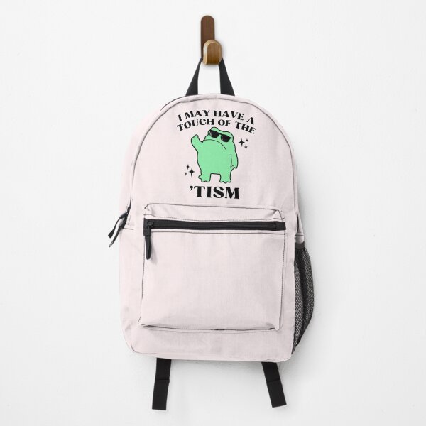 Item preview, I May Have A Touch Of The Tism Funny Autism Frog Meme  designed and sold by BelkaMed.