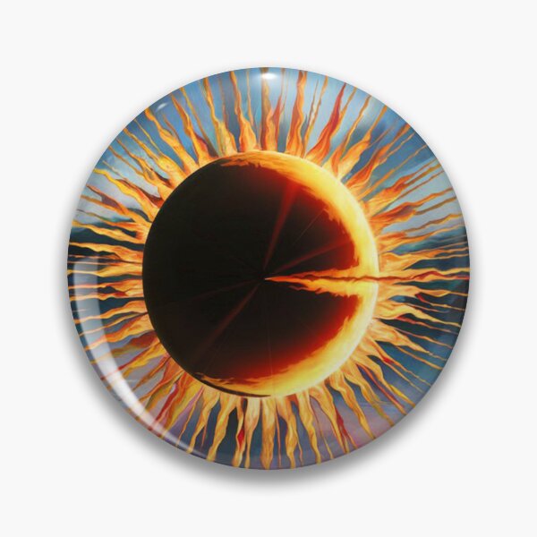 Item preview, Solar Eclipse Graphic Design Boho Art designed and sold by tamdevo1.