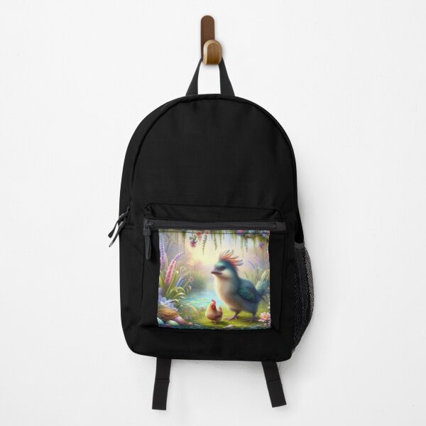 Item preview, big bird with a hen fantasy easter landscape designed and sold by Expressions-Sel.
