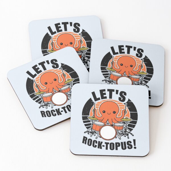 Item preview, Let's Rock-topus! designed and sold by Jollys-ArtShop.