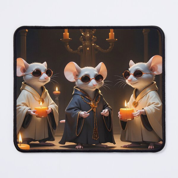 Item preview, Cool Mice in Robes and Sunglasses designed and sold by natalielaf.