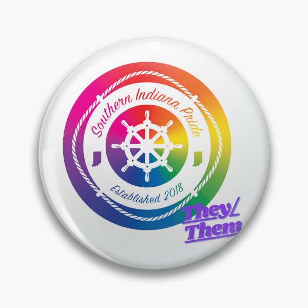 Item preview, Southern Indiana Pride They/Them Pronouns designed and sold by SoINPride.