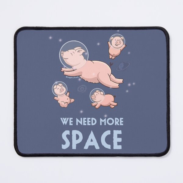 Item preview, Astronaut Pigs - We need more space designed and sold by Frank J. Art.