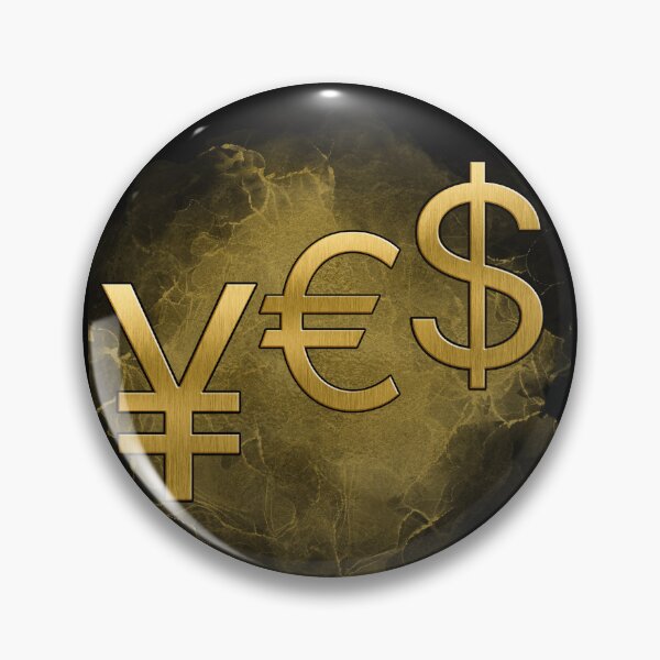Item preview, Yes Currency: Funny Money Economist Humor - Yen Euro Dollar in Gold  designed and sold by Ceramic Scripture.