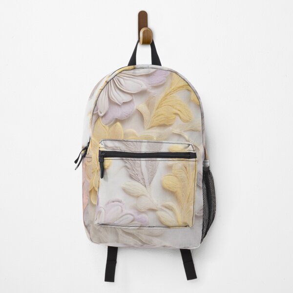 Item preview, Gentle Blooms: Graceful Floral Lacework with a Serene Purple and Yellow Palette designed and sold by roon-ai.
