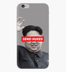 Send Nukes (North Korea Parody) iPhone Case