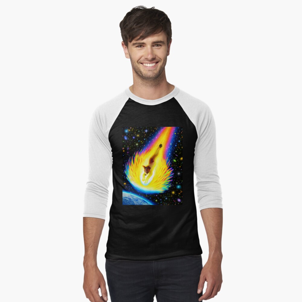Artikel-Vorschau von Baseballshirt mit 3/4-Arm, designt und verkauft von InkTheCrow.