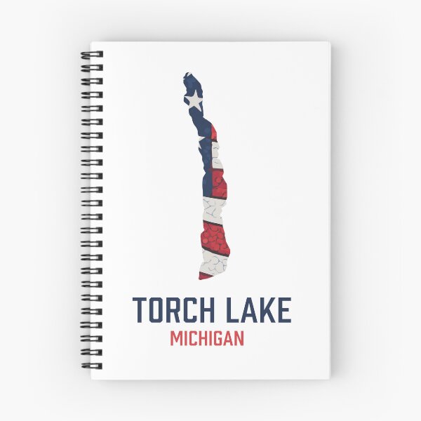Item preview, Torch Lake Michigan designed and sold by SwiftSlothMedia.