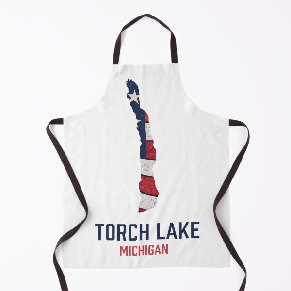 Item preview, Torch Lake Michigan designed and sold by SwiftSlothMedia.