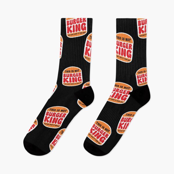 Item preview, This is NOT Burger King (pattern) designed and sold by BunkeyGirl.