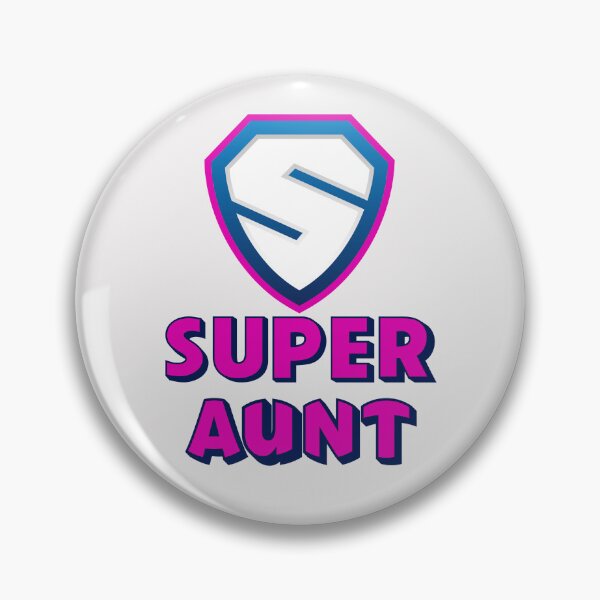 Item preview, Super Aunt, Super Hero designed and sold by Gagamu.