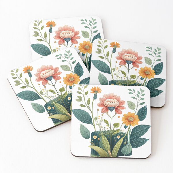 Item preview, Kaleidoscope Blooms: A Symphony of Multicolor Flowers designed and sold by StellarValor.