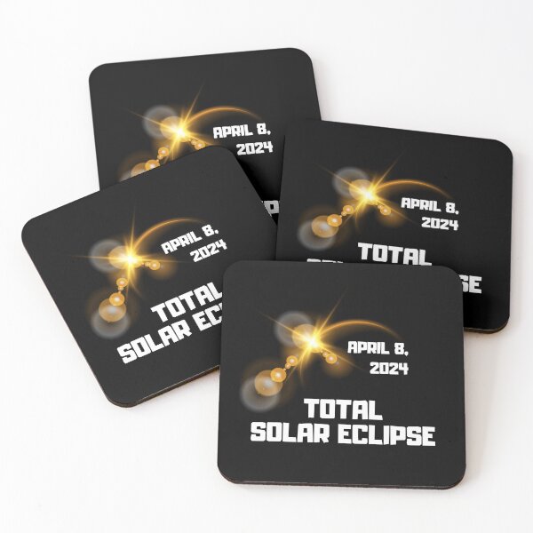Item preview, total solar eclipse april 8 2024 designed and sold by ZlodziejkaKiwi.