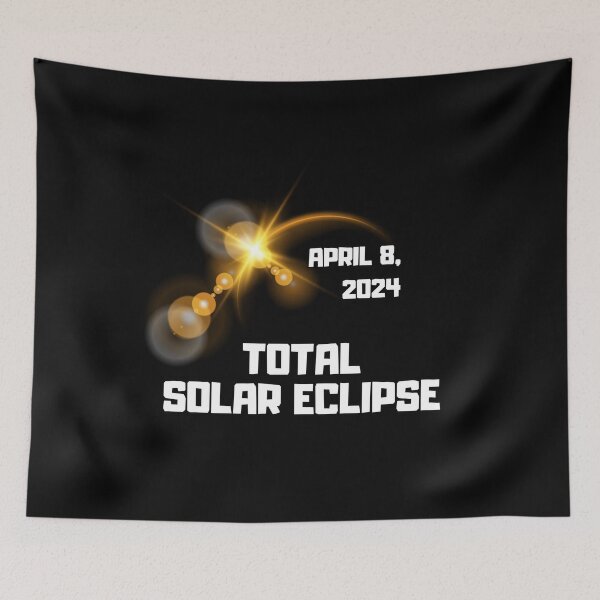 Item preview, total solar eclipse april 8 2024 designed and sold by ZlodziejkaKiwi.