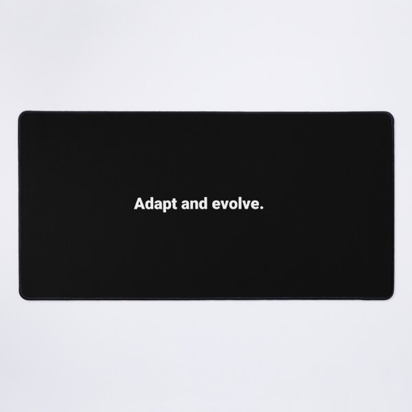 Item preview, Adapt and evolve. designed and sold by Text-based T-Shirts and Gifts.