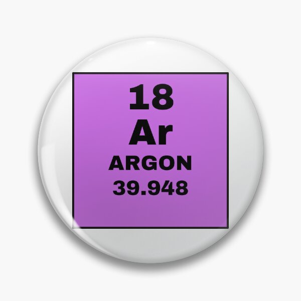 Item preview, Periodic Table Of Elements - 18 (Ar) Argon designed and sold by ArtsyCity.