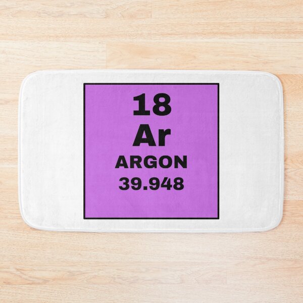 Item preview, Periodic Table Of Elements - 18 (Ar) Argon designed and sold by ArtsyCity.