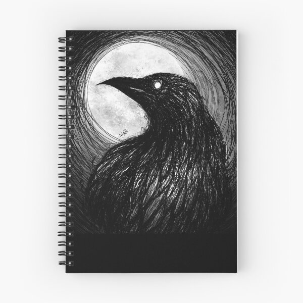 Item preview, Crow at Full Moon designed and sold by Cristina VD Fuller.