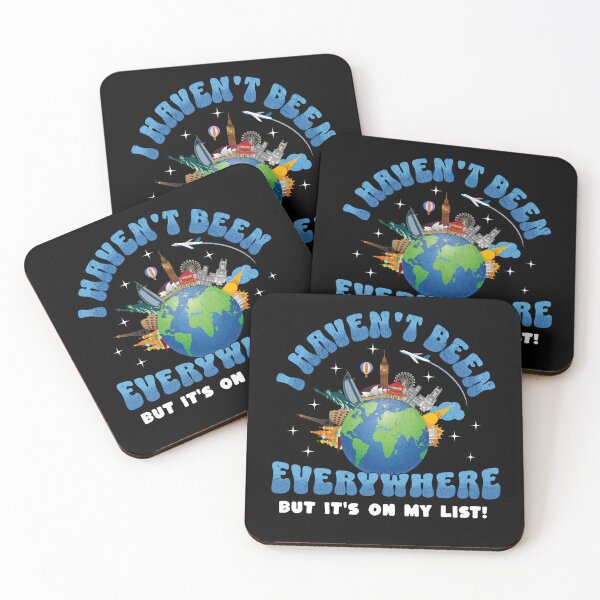 Item preview, I Haven't Been Everywhere But It's On My List Travel designed and sold by edesignprints.