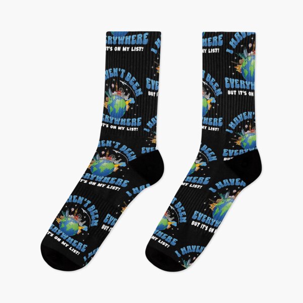 Item preview, I Haven't Been Everywhere But It's On My List Travel designed and sold by edesignprints.