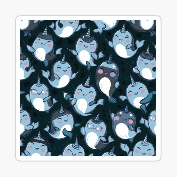 Item preview, Narwhal squad  designed and sold by SidTastic .