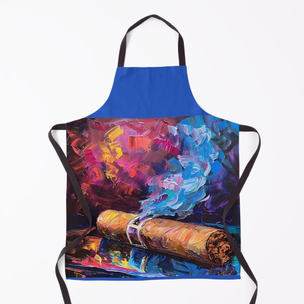 Item preview, Artistic Retreat - Indulgent Impressionist Cigar Masterpiece and Vivid Expression designed and sold by OlfactoART Studio.