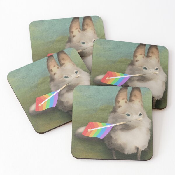 Item preview, Pride Loth Cats Rainbow Flag designed and sold by fiatluxillust.