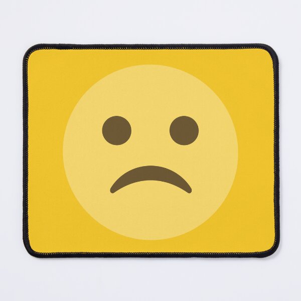 Item preview, Sad Frowning Face Emoji designed and sold by patternsbyposh.