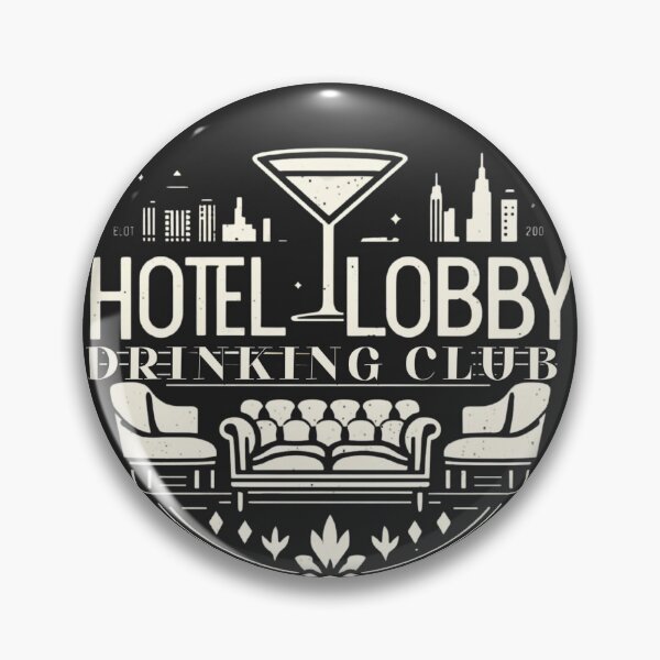 Item preview, Hotel Lobby drinking club designed and sold by MilkyForest.