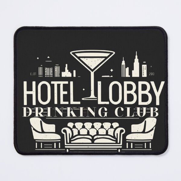 Item preview, Hotel Lobby drinking club designed and sold by MilkyForest.