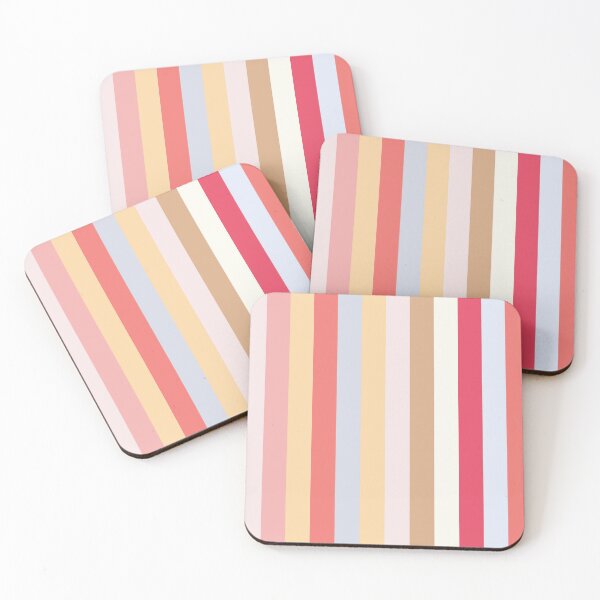 Item preview, Pastel Summer Awning Stripes designed and sold by squirrell.