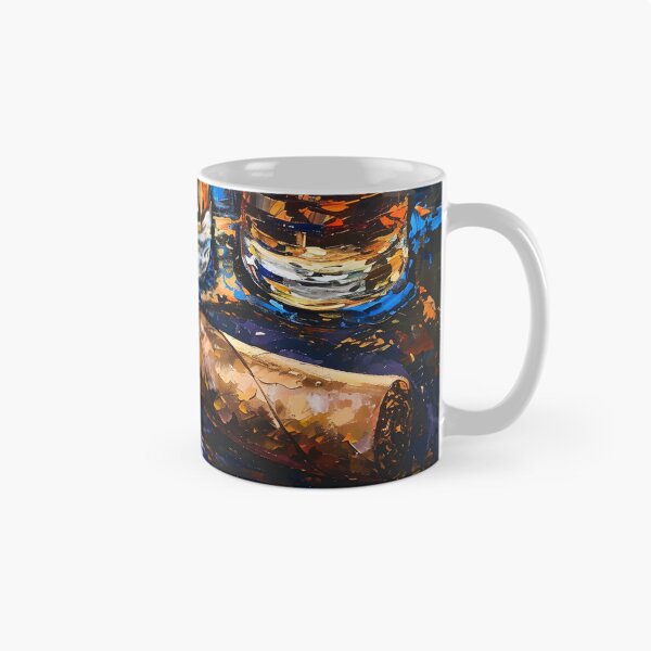 Item preview, Lively Leisure Post-Impressionist Whiskey and Cigar- A Dynamic Celebration of Leisure and Indulgence designed and sold by OlfactoART Studio.