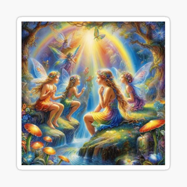 Item preview, Rainbow Fairies designed and sold by TJ-Allen.