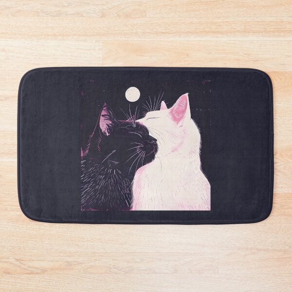 Item preview, Yin Yang Cats, Cute Cats, White and Black, Nice Kitty designed and sold by CreativeArts-S.