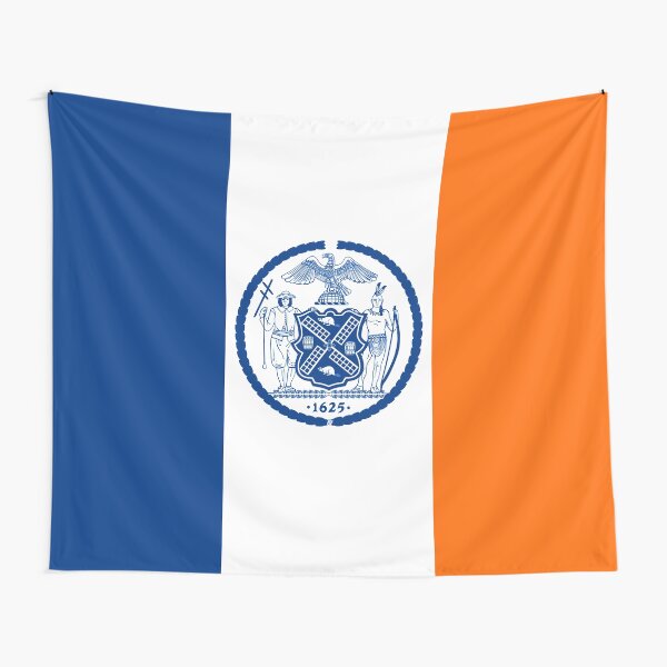 Artikel-Vorschau von Offizielle Flagge von New York City – Flagge von New York City – NYC-Flagge – T-Shirt von New York City und andere Merchandise-Artikel für Jungen, Mädchen, Frauen und Männer, designt und verkauft von yourflag.