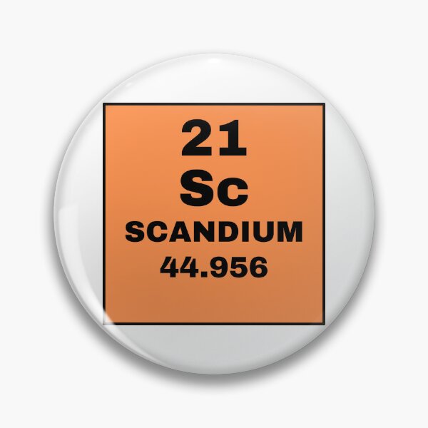 Item preview, Periodic Table Of Elements - 21 (Sc) Scandium designed and sold by ArtsyCity.