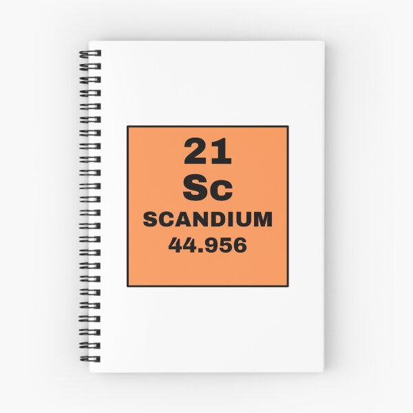 Item preview, Periodic Table Of Elements - 21 (Sc) Scandium designed and sold by ArtsyCity.