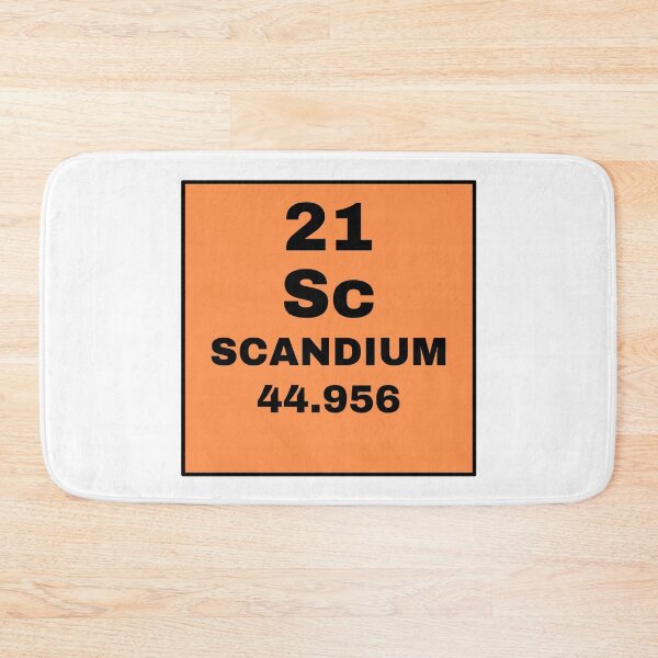 Item preview, Periodic Table Of Elements - 21 (Sc) Scandium designed and sold by ArtsyCity.