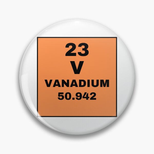 Item preview, Periodic Table Of Elements - 23 (V) Vanadium designed and sold by ArtsyCity.
