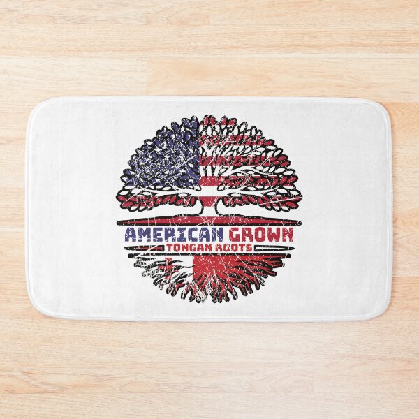 Item preview, Tonga Tongan US American USA United States Tree Roots Flag designed and sold by FlagX.