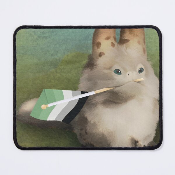 Item preview, Pride Loth Cats Aromatic Flag designed and sold by fiatluxillust.