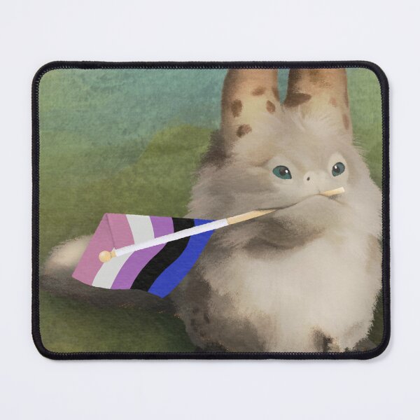 Item preview, Pride Loth Cats Genderfluid Flag designed and sold by fiatluxillust.