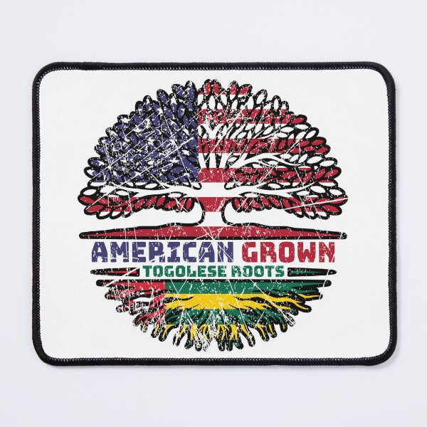 Item preview, Togo Togolese American USA Tree Roots Flag designed and sold by FlagX.