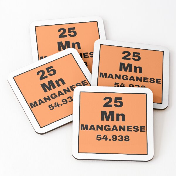 Item preview, Periodic Table Of Elements - 25 (Mn) Manganese designed and sold by ArtsyCity.