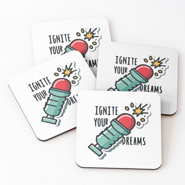 Item preview, Ignite Your Dreams Spark Plug Sticker designed and sold by NiftyWrx.