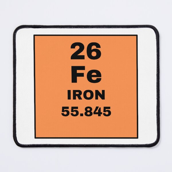 Item preview, Periodic Table Of Elements - 26 (Fe) Iron designed and sold by ArtsyCity.