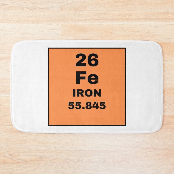 Item preview, Periodic Table Of Elements - 26 (Fe) Iron designed and sold by ArtsyCity.