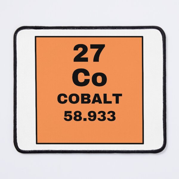 Item preview, Periodic Table Of Elements - 27 (Co) Cobalt designed and sold by ArtsyCity.