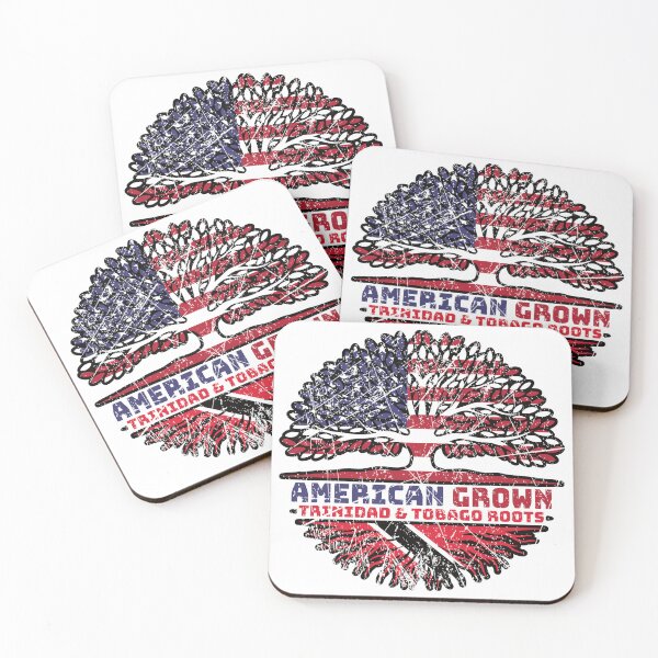 Item preview, Trinidad and Tobago US American USA United States Tree Roots Flag designed and sold by FlagX.